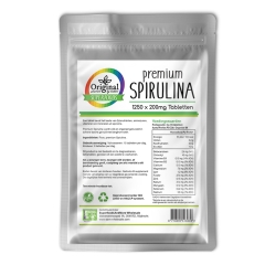 Original Superfoods Spirulina Pacifica Tablets 1250 Tabs ( 200mg)