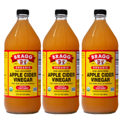 Bragg Biologische Apple Cider Vinegar 946 ml x 3