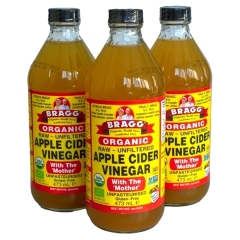 Bragg Biologische Apple Cider Vinegar 473 ml x 3
