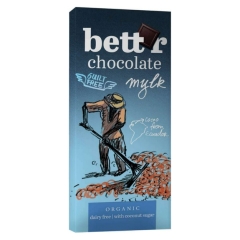 Bett'r Organic Chocolate Mylk (bar) 60 Grams