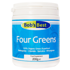 Bob's Best Four Greens Green Superfood 200 Grams