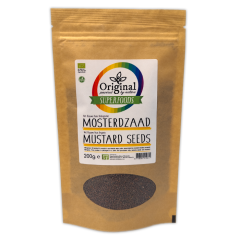Original Superfoods Organic Mustard Seed 200 Grams