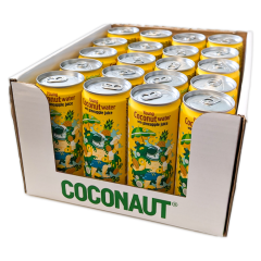 Coconaut Kokoswater Pure Young Coconut Water with Pineapple 320 ml x 20