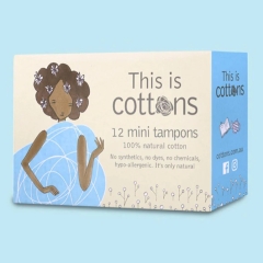 Cottons Tampons Mini 12 Pieces