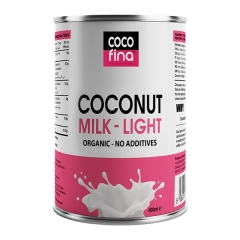 Cocofina Organic Coconut Milk Light 400 ml Tin