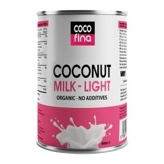 Cocofina Organic Coconut Milk Light 400 ml Tin Sale