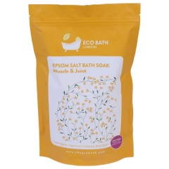 Eco Bath Epsom Salt Bath Soak Muscle & Joint 1000 Gram