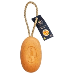 Eco Bath Soap on a Rope Apricot 220 Grams