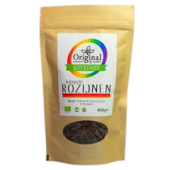 Original Superfoods Organic Sundried Raisins 400 Grams