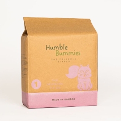 HumbleBummies Bamboe Luiers Maat 1 (3-6 kg) 36 stuks