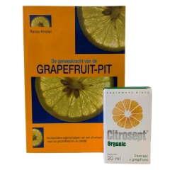 Citrosept Organic Grapefruit Extract 20 ML + Boek De Geneeskracht Van De Grapefruit Pit