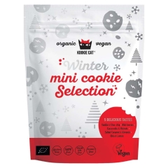 Kookie Cat Biologische Mini Cookies Winter Selection 250 Gram