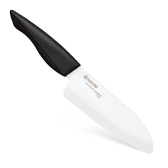 Kyocera Innovation Soft Grip 5.5" Ceramic Santoku Knife White