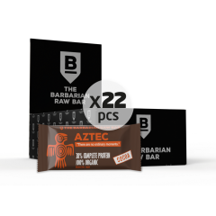 The Barbarian Biologische Aztec Cacao Protein Bar Box