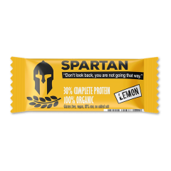 The Barbarian Organic Spartan Lemon Protein Bar 50 Grams