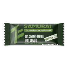 The Barbarian Organic Samurai Matcha Protein Bar 50 Grams