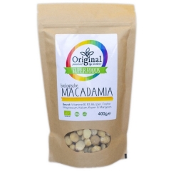 Original Superfoods Organic Macadamia Nuts 400 Grams