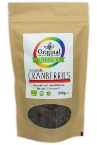 Original Superfoods Organic Cranberries 200 Grams