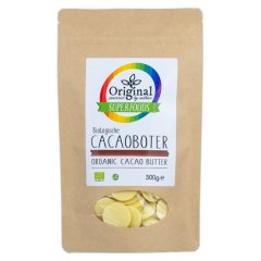 Original Superfoods Organic Cacao butter 300 Grams