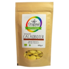 Original Superfoods Biologische Cacaoboter 300 Gram