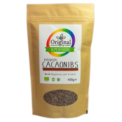 Original Superfoods Organic Cacao nibs 400 Grams