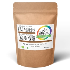 Original Superfoods Biologische Cacaopoeder Peru 1000 Gram