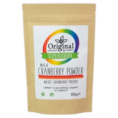 Original Superfoods Wild Cranberry Poeder 100 Gram