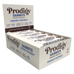 Prodigy Cahoots Creamy Coconut Chocolate Bar 45 Grams x 15