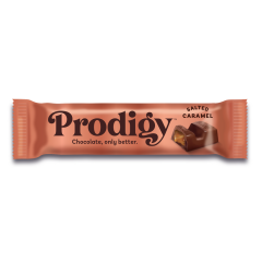 Prodigy Salted Caramel Chocolate Bar 35 Grams