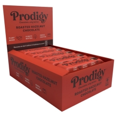 Prodigy Roasted Hazelnut Chocolate Bar 35 Grams x 15