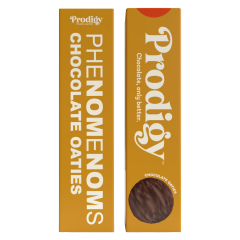 Prodigy Phenomenoms Chocolate Oatie Biscuits 128 Gram Aanbieding