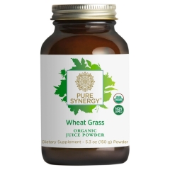 Pure Synergy Organic Wheat Grass Juice Powder 150 Grams