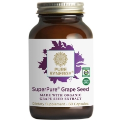 Pure Synergy SuperPure Grape Seed Extract 60 V-Caps