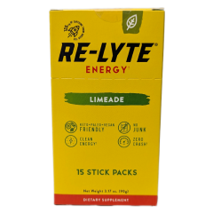 Redmond Re-Lyte Energy Limeade  6 Grams Stick x 15