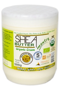 Shea Shop Biologische Shea Butter Cream 500 Gram