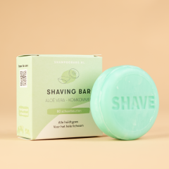 Shampoo Bars Shaving Bar Aloe Vera - Komkommer 60 Gram