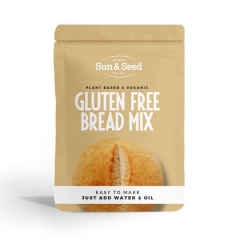 Sun & Seed Biologische Gluten Free Bread Loaf Mix 300 Gram