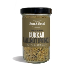 Sun & Seed Organic Dukkah Hazelnut Sprinkle 120 Grams