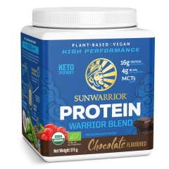 Sunwarrior Warrior Blend Organic Protein Chocolate 375 Grams