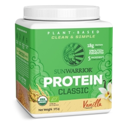 Sunwarrior Classic Protein Vanilla 375 Grams