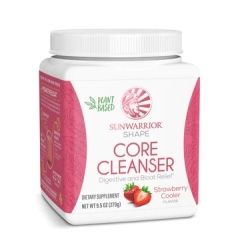 Sunwarrior Shape Core Cleanser Strawberry Cooler 270 Grams