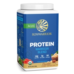 Sunwarrior Warrior Blend Biologische Proteine Chocolate Peanut Butter 750 Gram