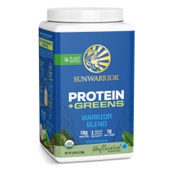 Sunwarrior Warrior Blend Organic Protein + Greens Unflavoured 750 Grams