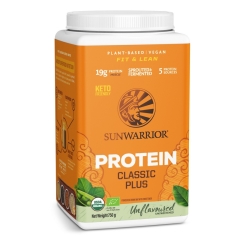 Sunwarrior Classic Plus Organic Protein Natural 750 Grams