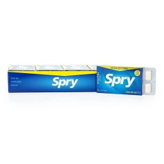 Spry Xylitol Chewing Gum Peppermint 10 Pieces x 20 Packs