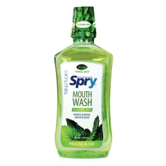 Spry Mouthwash Natural Herbal Mint 473 ML