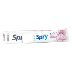 Spry Kids Bubblegum Xylitol Gel Toothpaste with Fluoride 141 Gram