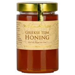Wild About Honey Rauwe Griekse Tijm Honing 480 Gram