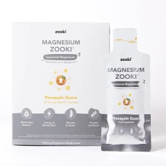 Zooki Magnesium Zooki Pineapple & Guava 30 sachets x 15 ML
