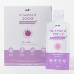 Zooki Vitamin D Zooki 30 sachets x 15 ML